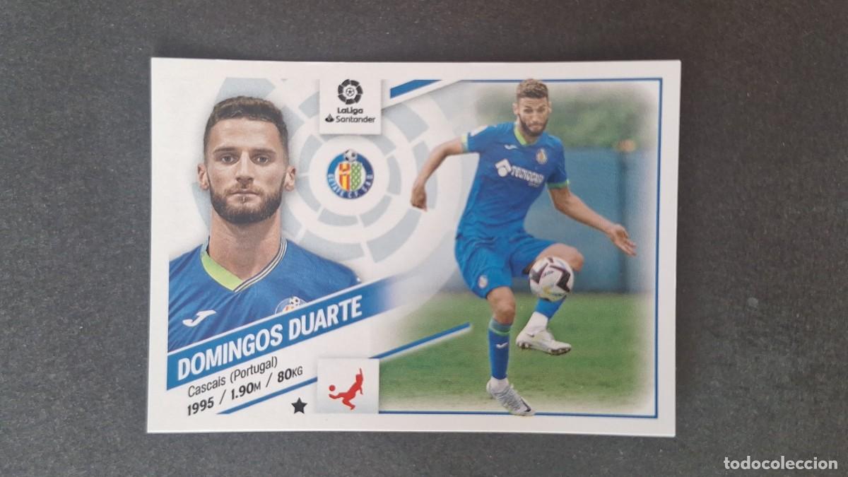 Cromos de Futebol: L1 DOMINGOS DUARTE GETAFE C. F. FICHAJE 20 LIGA ESTE 2022 2023 22 23 NUNCA PEGADO SIN PEGAR