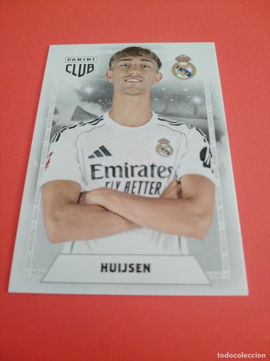 Football Stickers: PANINI CLUB REAL MADRID 2025/2026 HUIJSEN