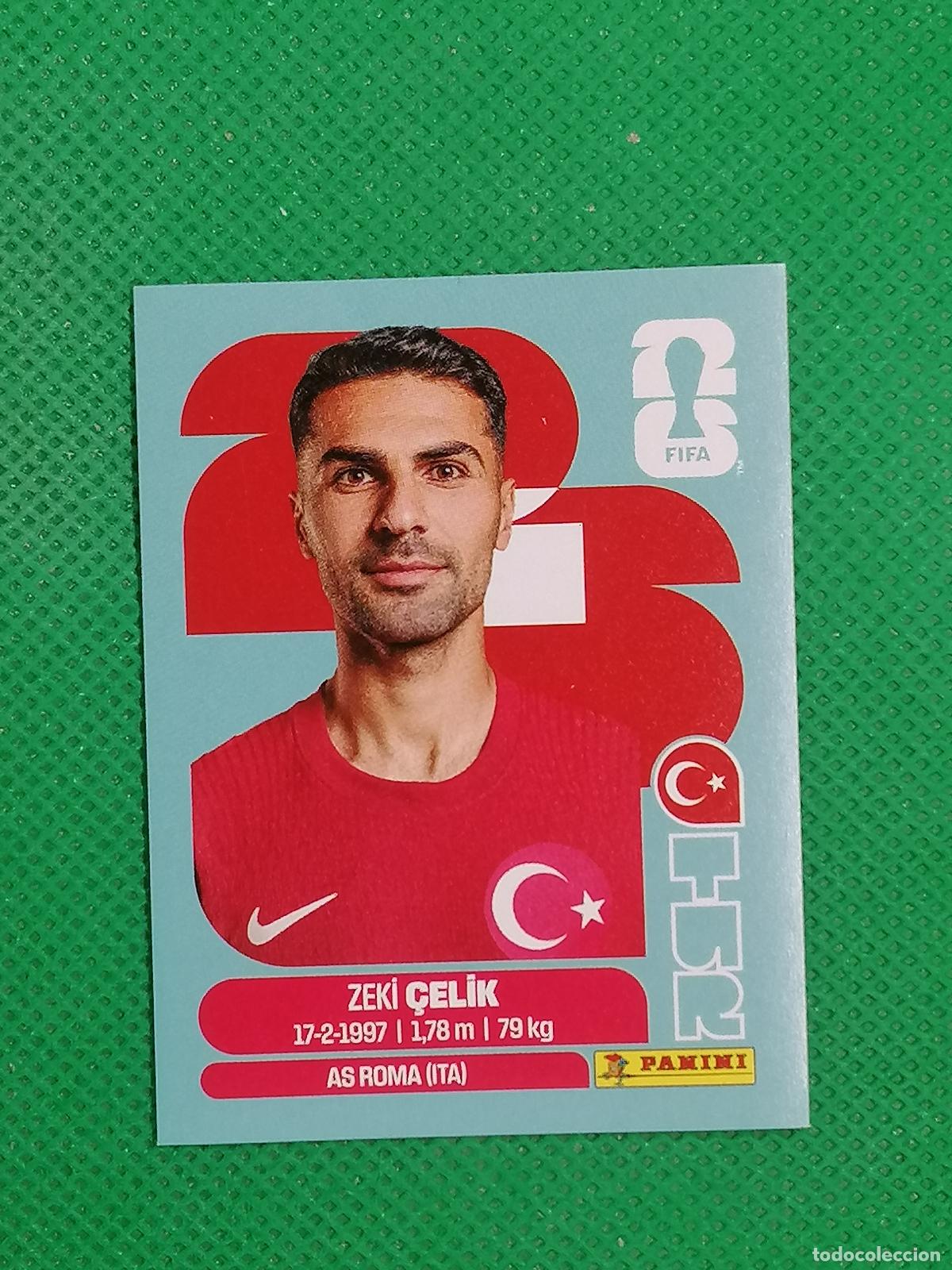 Football Stickers: TUR 4 TUR4 ZEKI CELIK TURQUIA ⚽ PANINI FIFA MUNDIAL WORLD CUP 26 2026 STICKER ⚽