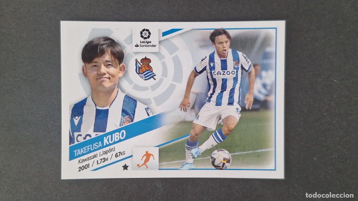 Football Stickers: L1 KUBO REAL SOCIEDAD FICHAJE 21 LIGA ESTE 2022 2023 22 23 NUNCA PEGADO SIN PEGAR
