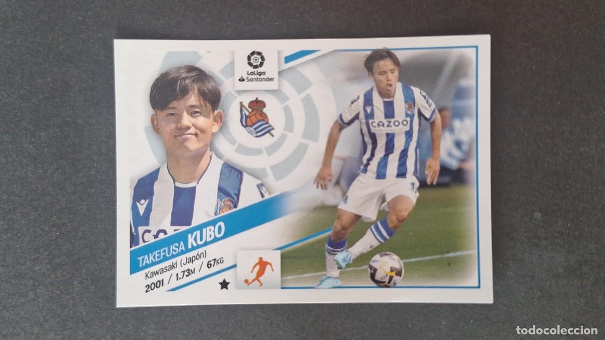 Football Stickers: L1 KUBO REAL SOCIEDAD FICHAJE 21 LIGA ESTE 2022 2023 22 23 NUNCA PEGADO SIN PEGAR