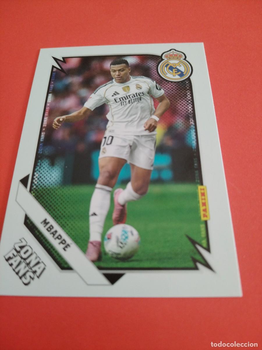 Figurine di Calcio: PANINI CLUB REAL MADRID 2025/2026 ZONA FANS MBAPPE