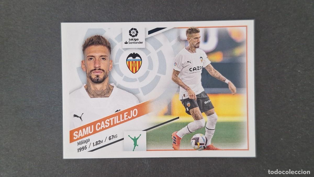 Figurine di Calcio: L1 SAMU CASTILLEJO VALENCIA C. F. FICHAJE 25 LIGA ESTE 2022 2023 22 23 NUNCA PEGADO SIN PEGAR
