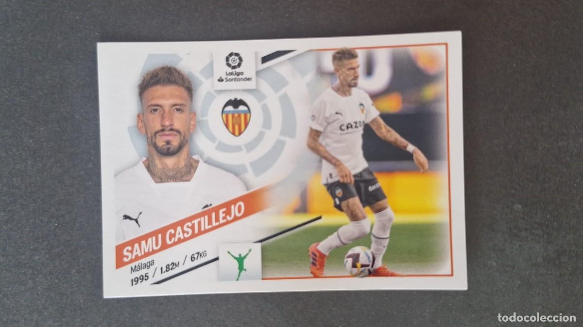 Figurine di Calcio: L1 SAMU CASTILLEJO VALENCIA C. F. FICHAJE 25 LIGA ESTE 2022 2023 22 23 NUNCA PEGADO SIN PEGAR