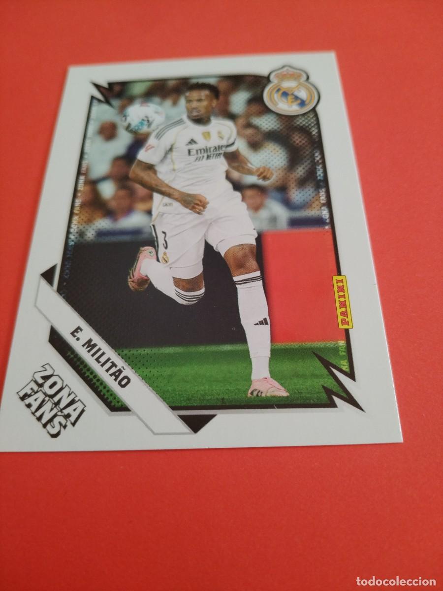 Figurine di Calcio: PANINI CLUB REAL MADRID 2025/2026 ZONA FANS MILITAO