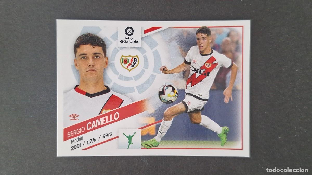Cromos de Futebol: L1 CAMELLO RAYO VALLECANO FICHAJE 28 LIGA ESTE 2022 2023 22 23 NUNCA PEGADO SIN PEGAR