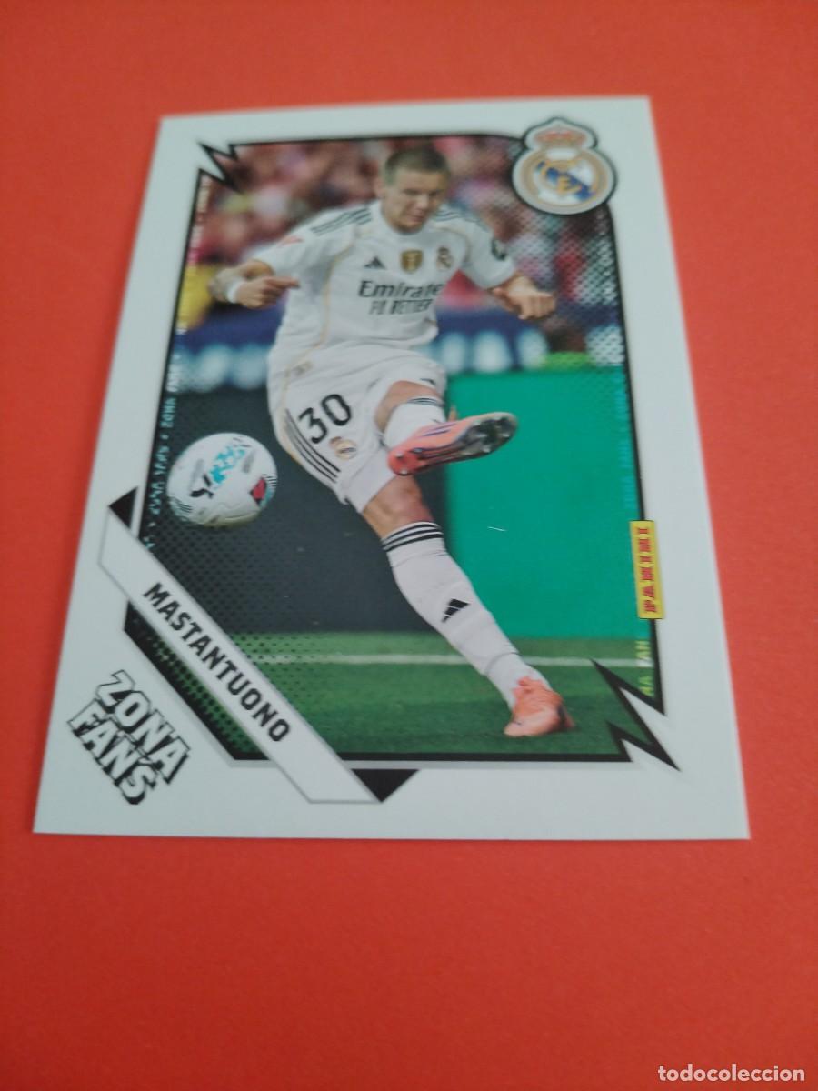 Cromos de Futebol: PANINI CLUB REAL MADRID 2025/2026 ZONA FANS MASTANTUONO