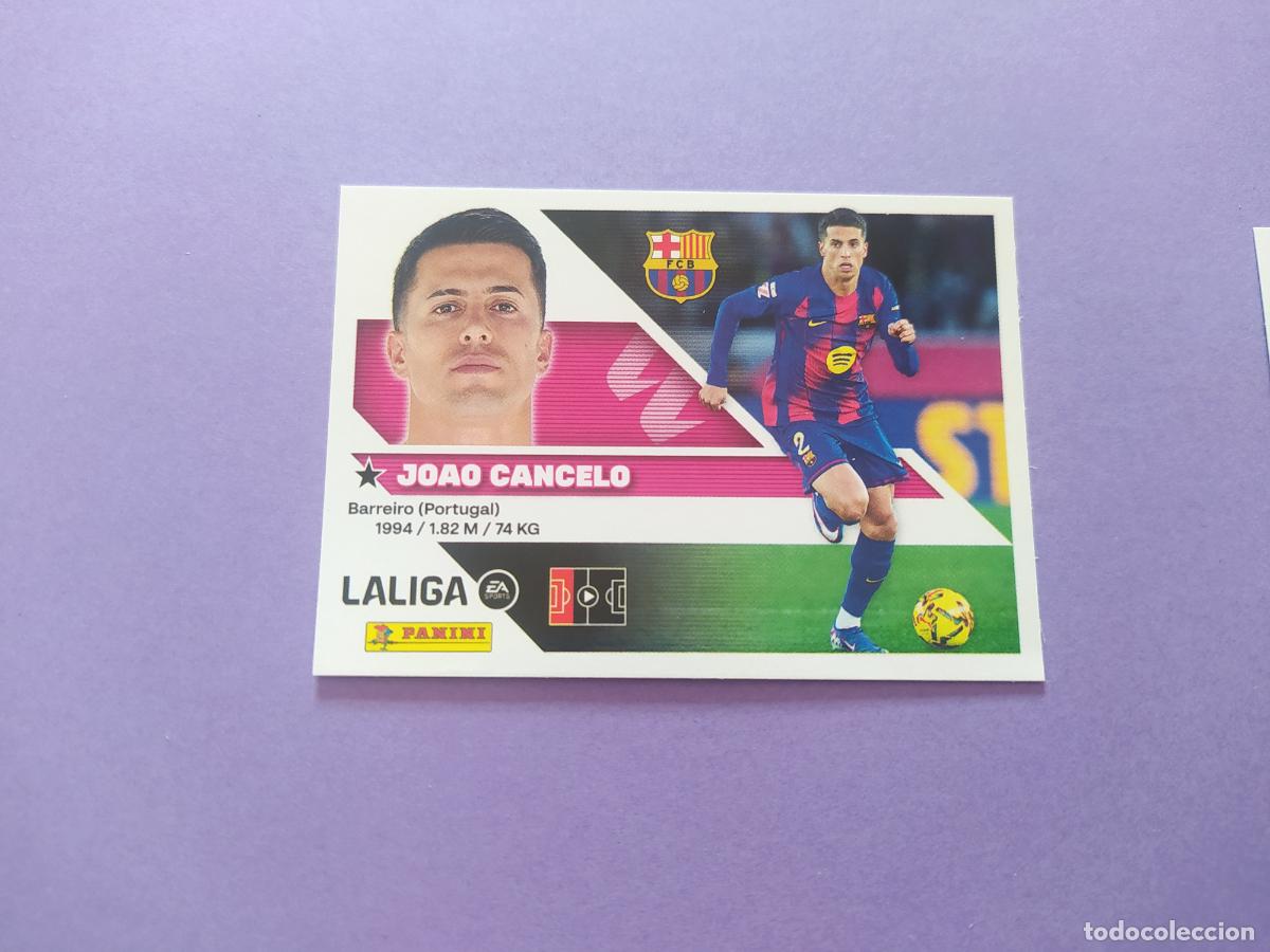 Cromos de Futebol: LIGA ESTE 2026 2027 26 27 NUEVO - FC BARCELONA N&ordm; 9 CANCELO