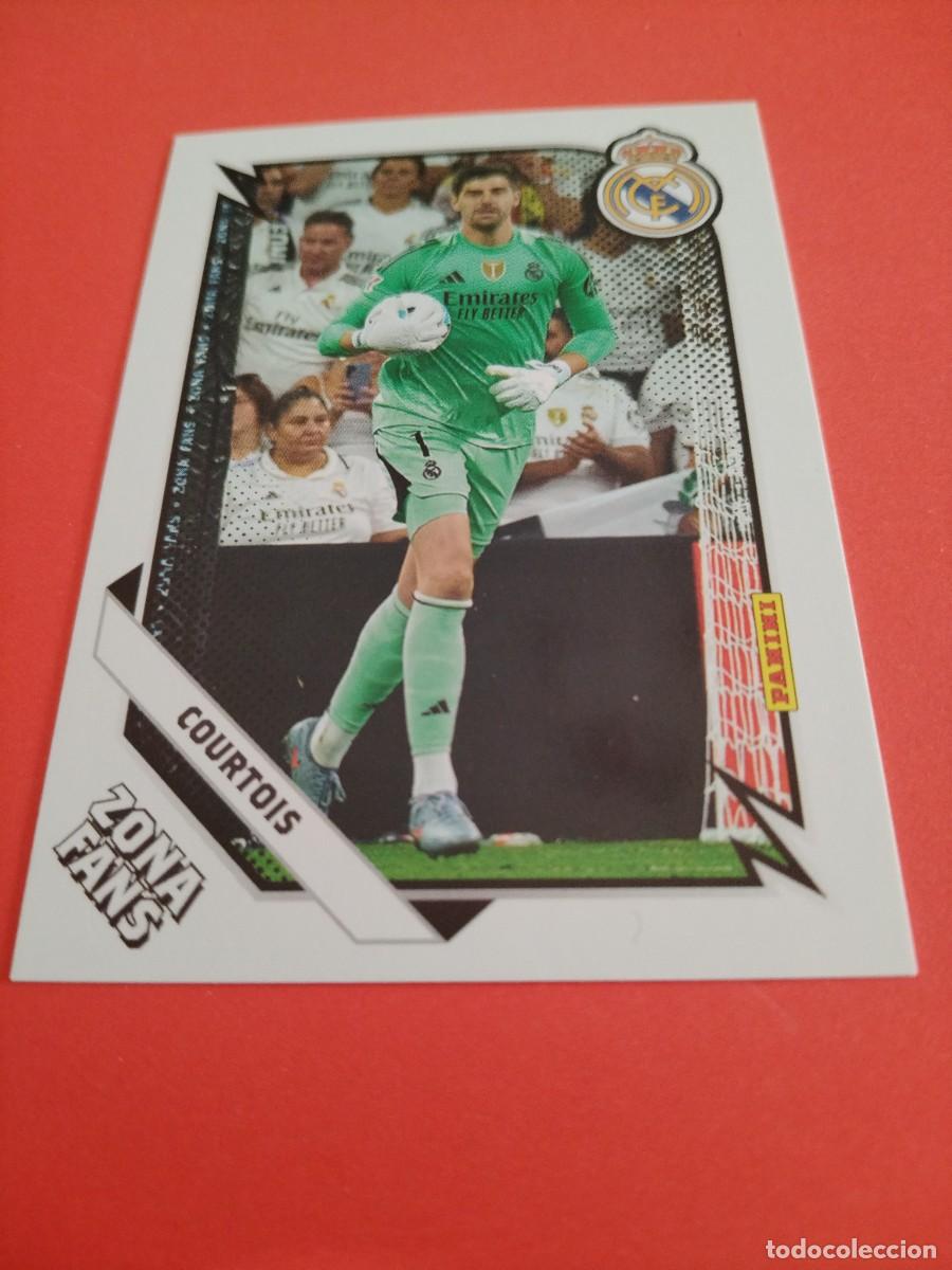 Cromos de f&uacute;tbol: PANINI CLUB REAL MADRID 2025/2026 ZONA FANS COURTOIS