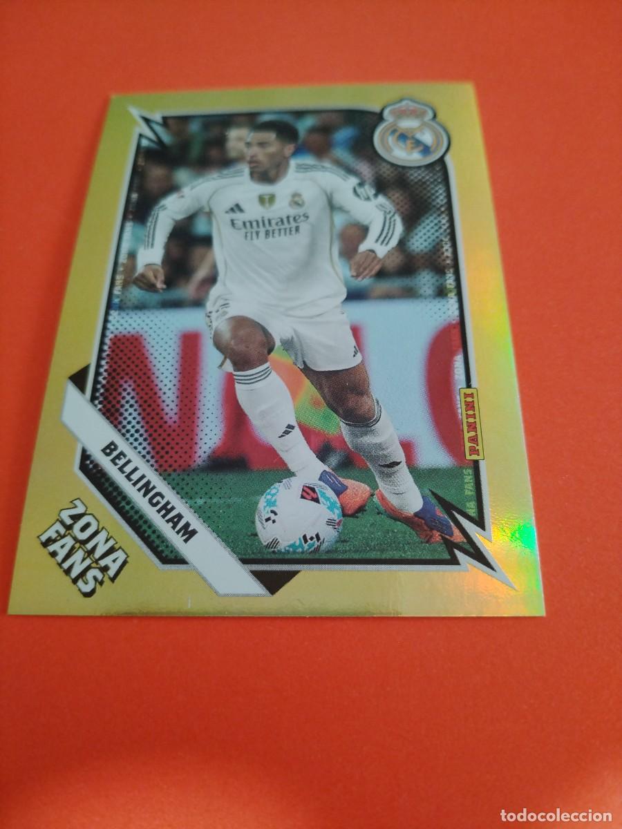 Cromos de f&uacute;tbol: PANINI CLUB REAL MADRID 2025/2026 ZONA FANS BELLINGHAM