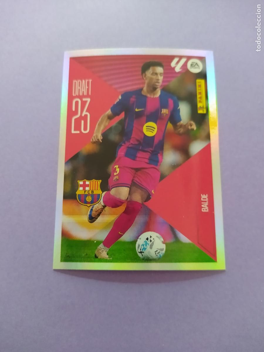 Cromos de f&uacute;tbol: LIGA ESTE 2026 2027 26 27 NUEVO - DRATF 23 N&ordm; 2 BALDE FC BARCELONA