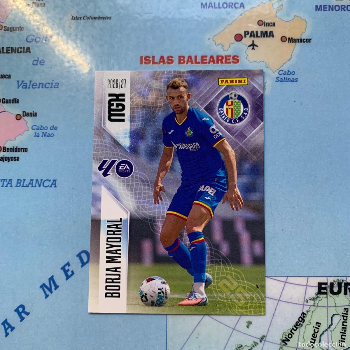 Cromos de f&uacute;tbol: Borja mayoral n&uacute;mero 195 del Getafe megacracks 26-27 2026-2027
