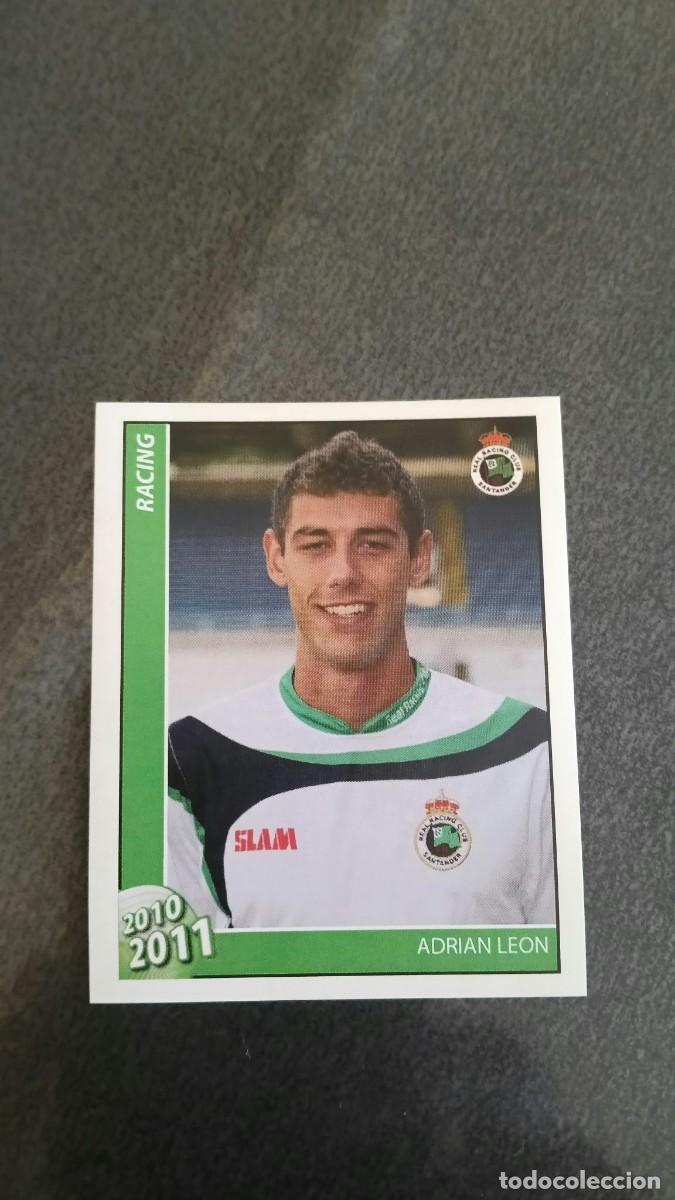 Cromos de f&uacute;tbol: Footprint 2010 2011 Oficial Racing De Santander 121 Adrian Leon Racing B