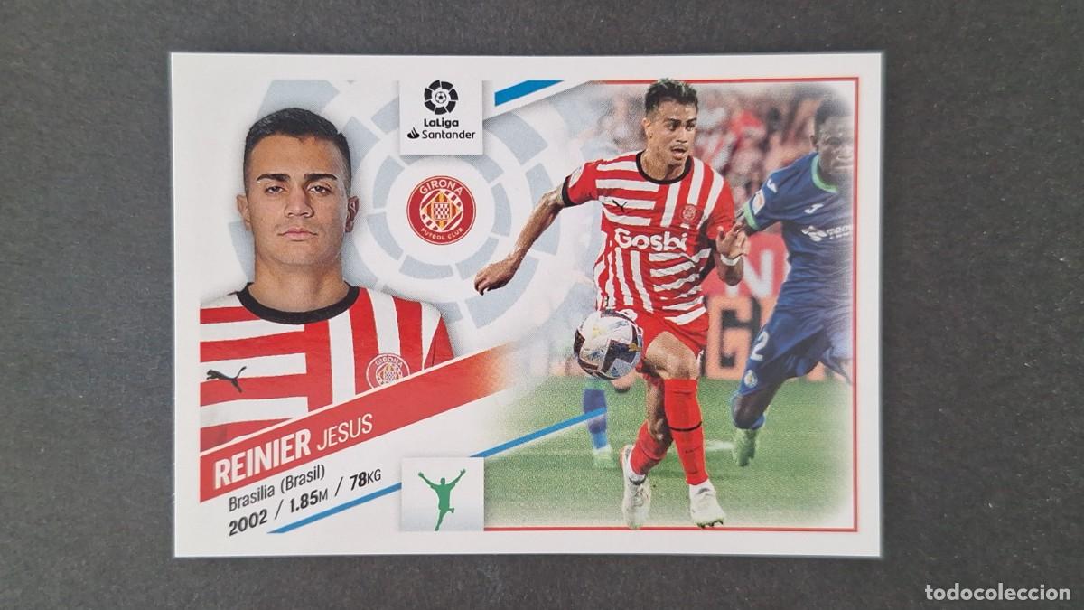 Cromos de f&uacute;tbol: L1 REINIER GIRONA F. C. FICHAJE 36 LIGA ESTE 2022 2023 22 23 NUNCA PEGADO SIN PEGAR