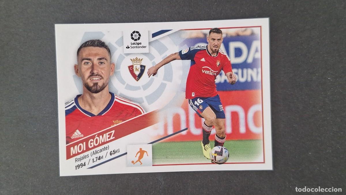 Cromos de f&uacute;tbol: L1 MOI GOMEZ C. A. OASAUNA FICHAJE 38 LIGA ESTE 2022 2023 22 23 NUNCA PEGADO SIN PEGAR