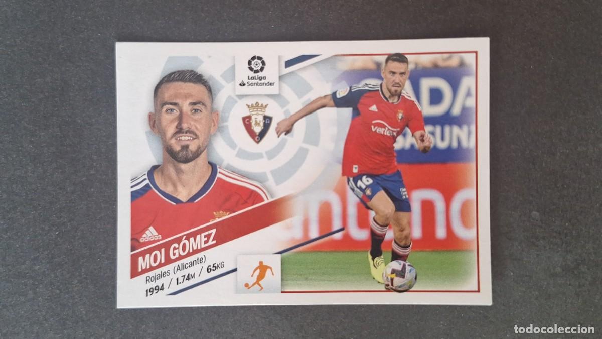 Cromos de f&uacute;tbol: L1 MOI GOMEZ C. A. OASAUNA FICHAJE 38 LIGA ESTE 2022 2023 22 23 NUNCA PEGADO SIN PEGAR