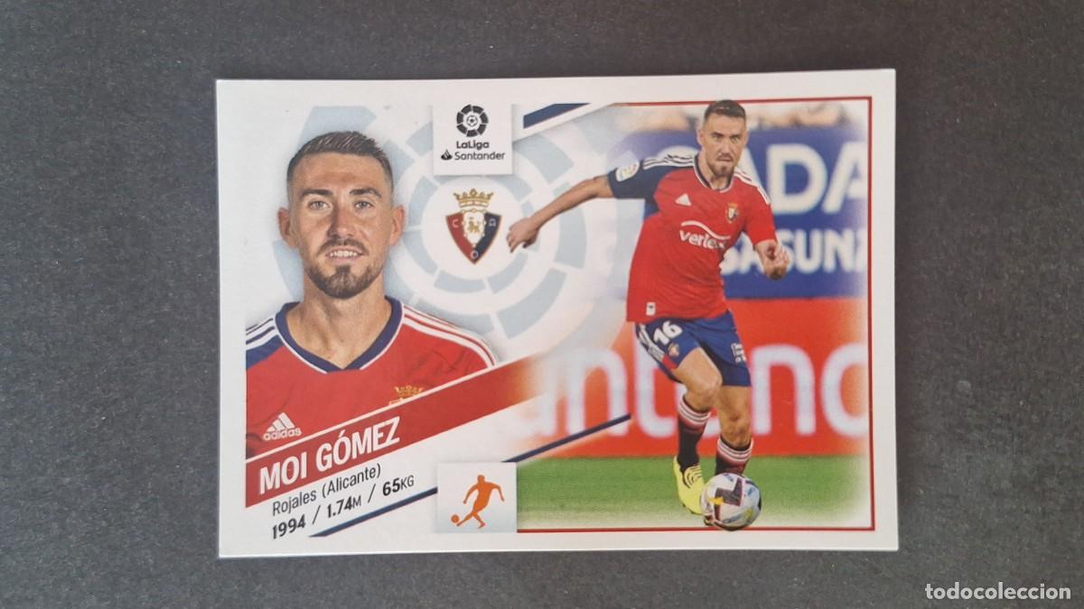 Cromos de f&uacute;tbol: L1 MOI GOMEZ C. A. OASAUNA FICHAJE 38 LIGA ESTE 2022 2023 22 23 NUNCA PEGADO SIN PEGAR