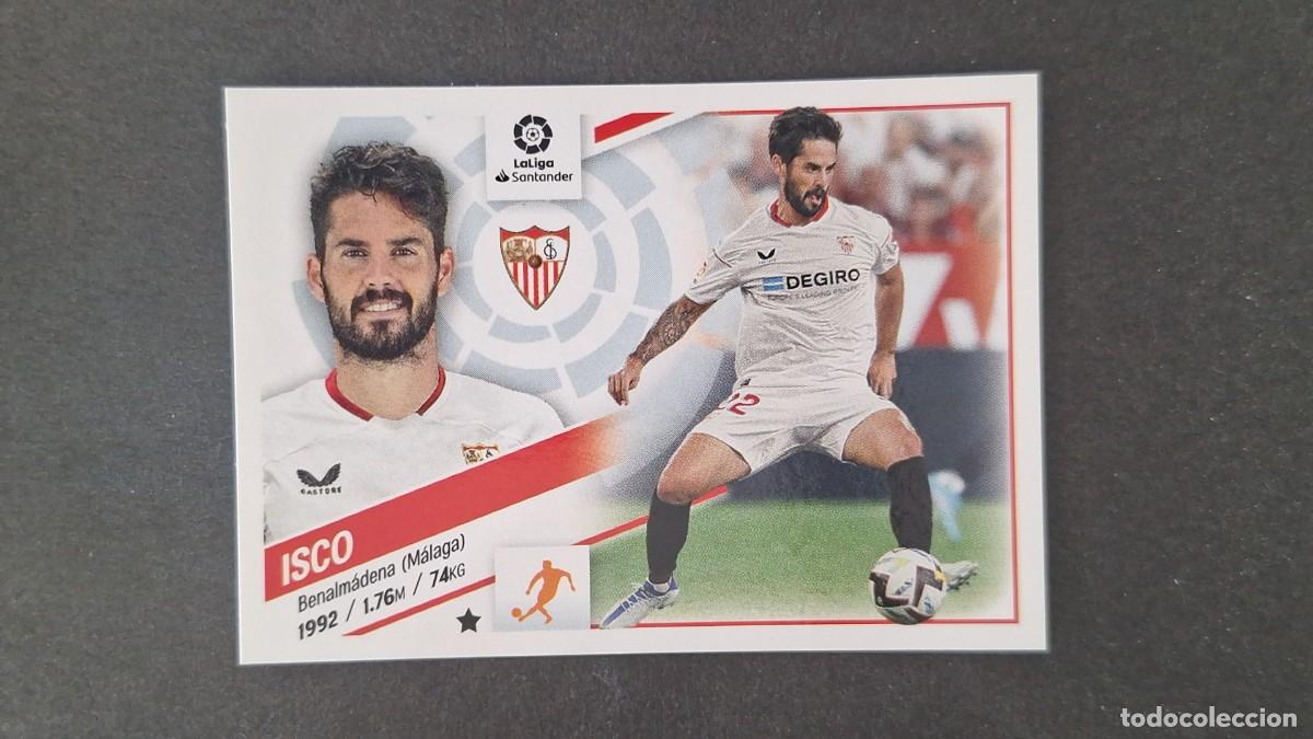 Football Stickers: L1 ISCO SEVILLA F. C. FICHAJE 42 LIGA ESTE 2022 2023 22 23 NUNCA PEGADO SIN PEGAR