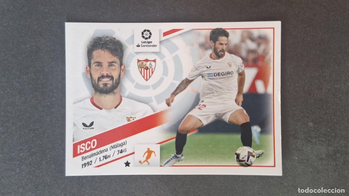 Football Stickers: L1 ISCO SEVILLA F. C. FICHAJE 42 LIGA ESTE 2022 2023 22 23 NUNCA PEGADO SIN PEGAR