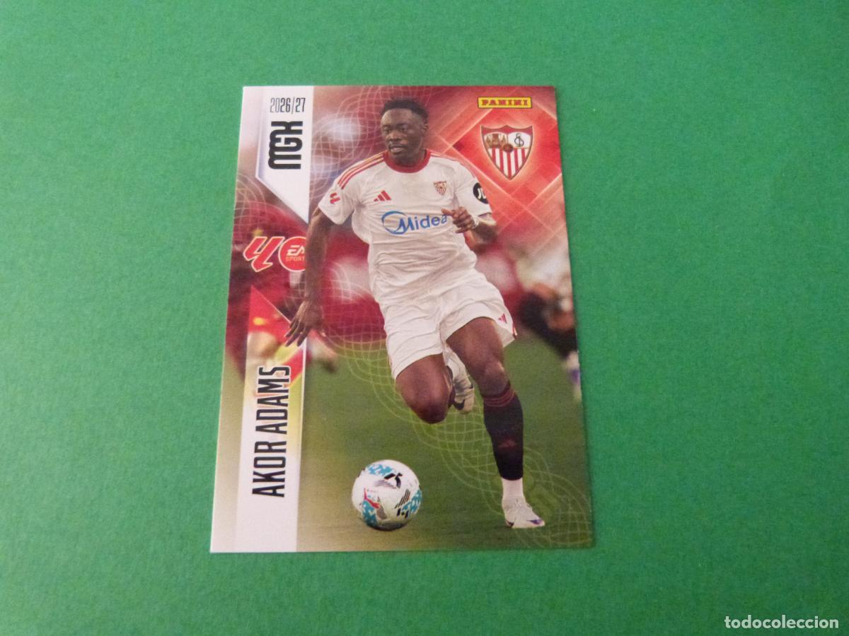 Football Stickers: TRADING CARD FUTBOL ADAMS SEVILLA F.C. N&ordm; 341 LIGA MEGACRACKS 2026-2027/26-27 PANINI