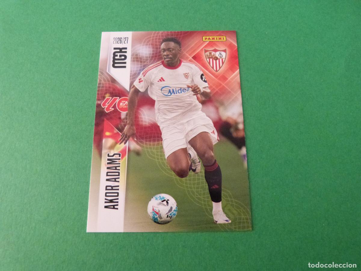 Football Stickers: TRADING CARD FUTBOL ADAMS SEVILLA F.C. N&ordm; 341 LIGA MEGACRACKS 2026-2027/26-27 PANINI