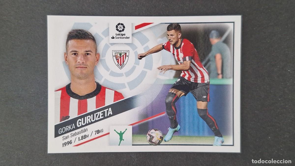 Cromos de f&uacute;tbol: L1 GURUZETA ATHLETIC CLUB DE BILBAO FICHAJE 43 LIGA ESTE 2022 2023 22 23 NUNCA PEGADO SIN PEGAR