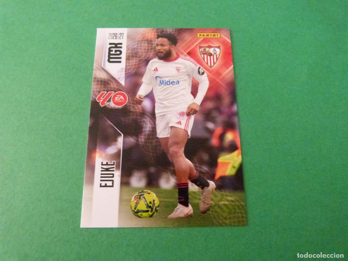 Cromos de f&uacute;tbol: TRADING CARD FUTBOL EJUKE SEVILLA F.C. N&ordm; 340 LIGA MEGACRACKS 2026-2027/26-27 PANINI