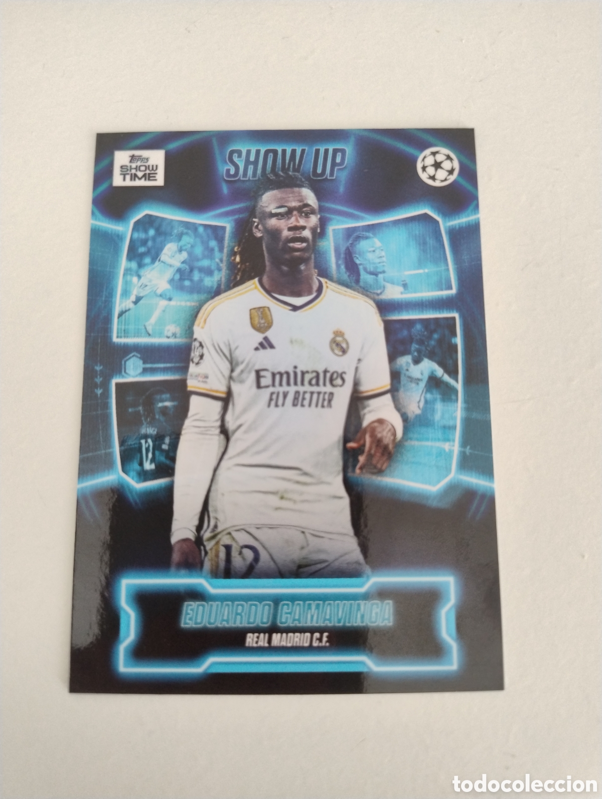 Cromos de f&uacute;tbol: Camavinga - Real Madrid - Show Up Time 2024