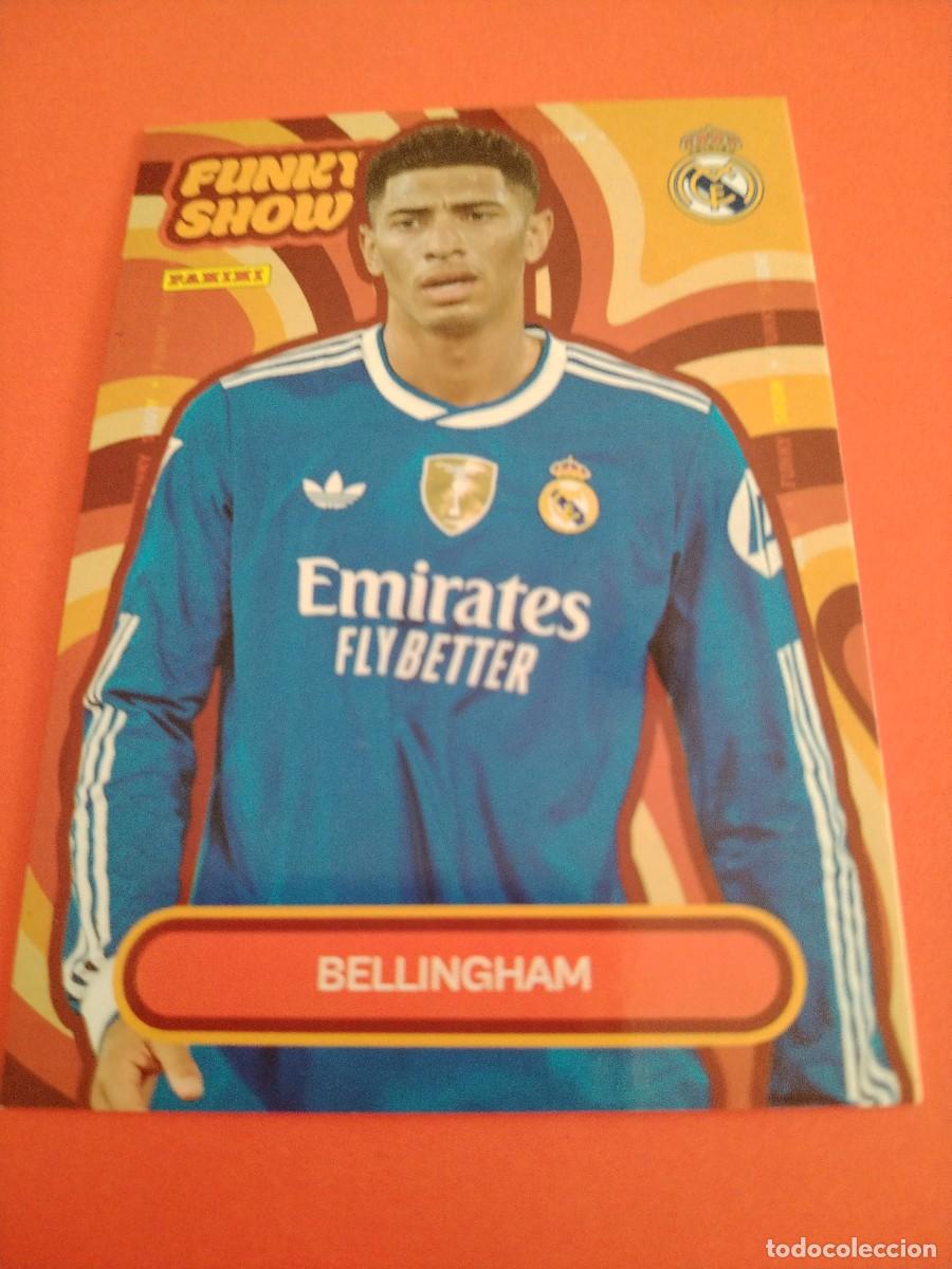 Cromos de f&uacute;tbol: PANINI CLUB REAL MADRID 2025/2026 FUNKY SHOW BELLINGHAM