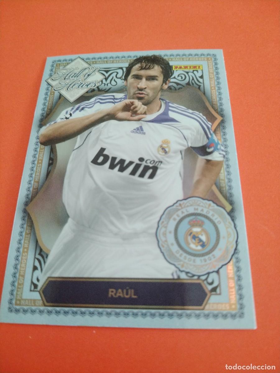 Cromos de f&uacute;tbol: PANINI CLUB REAL MADRID 2025/2026 HALL OF HEROES RAUL