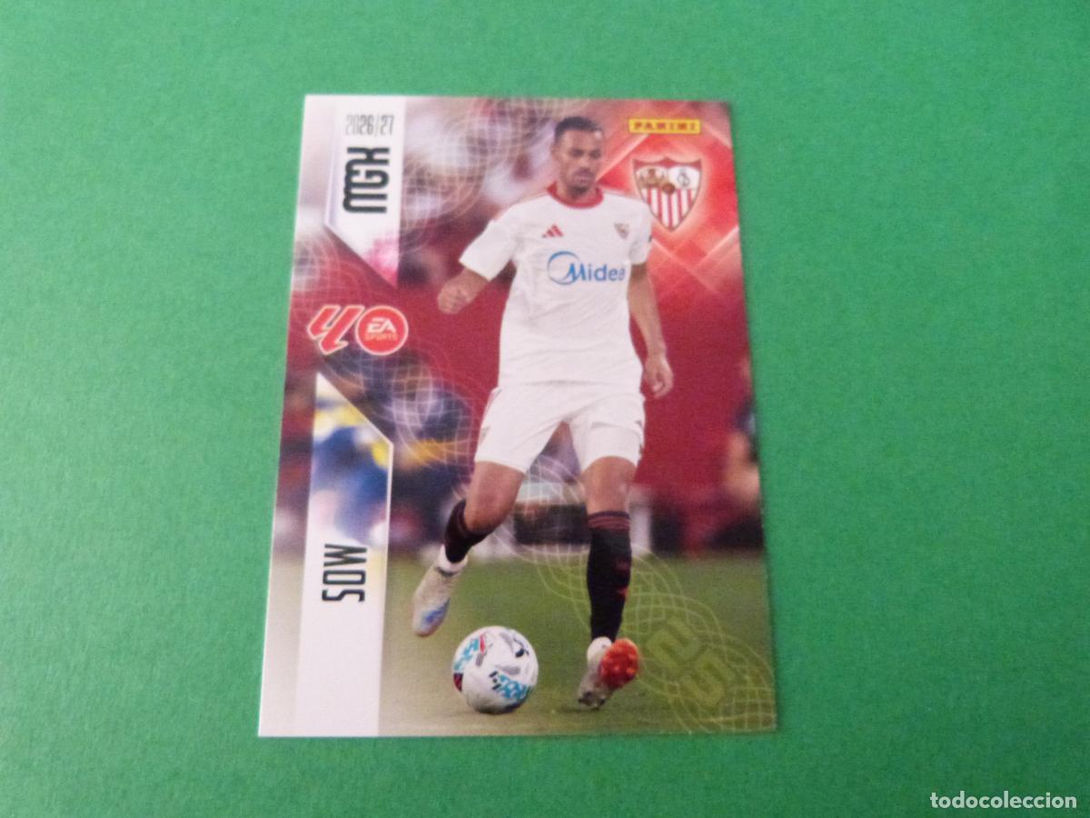 Cromos de f&uacute;tbol: TRADING CARD FUTBOL SOW SEVILLA F.C. N&ordm; 336 LIGA MEGACRACKS 2026-2027/26-27 PANINI