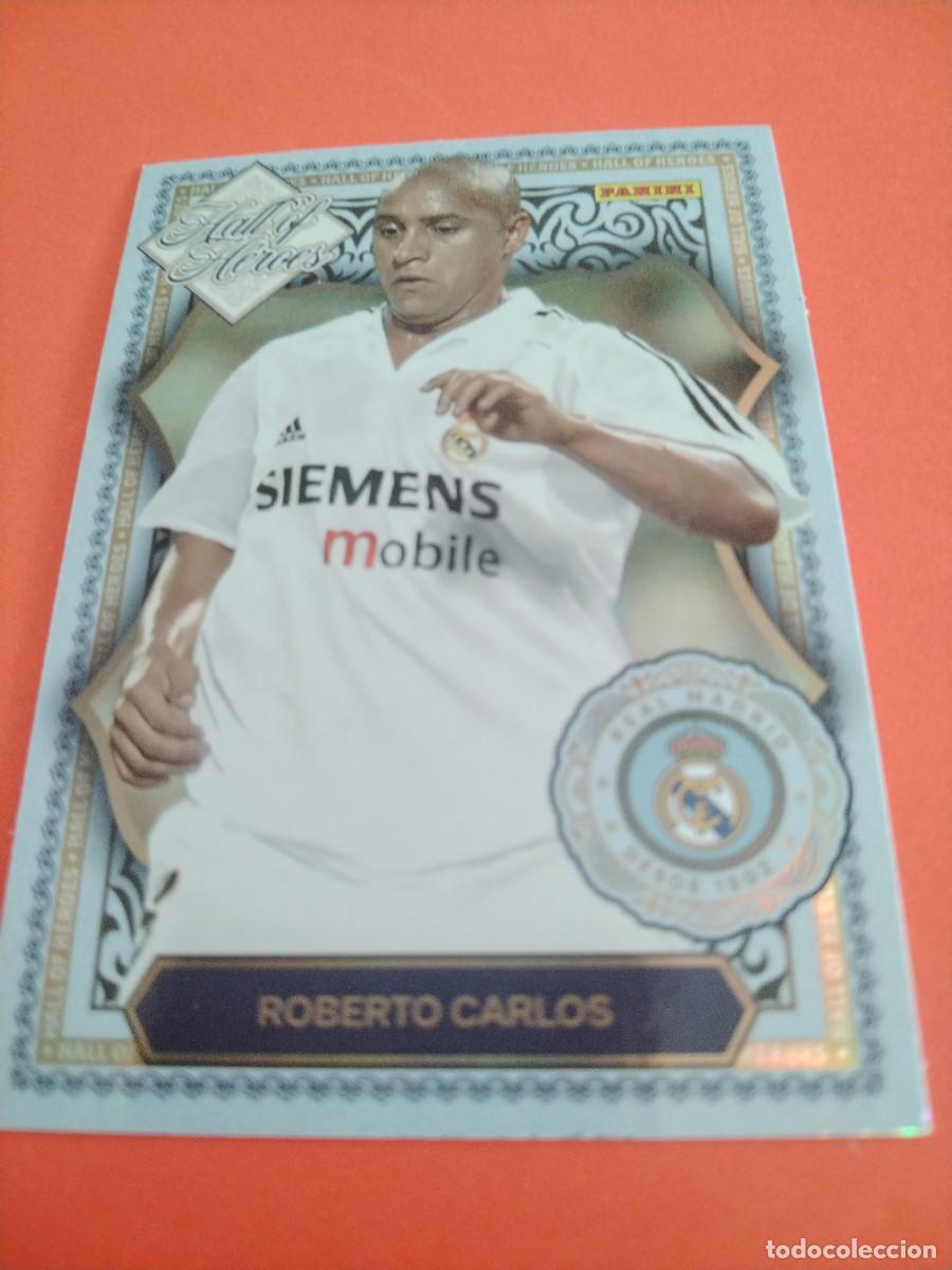 Cromos de f&uacute;tbol: PANINI CLUB REAL MADRID 2025/2026 HALL OF HEROES ROBERTO CARLOS