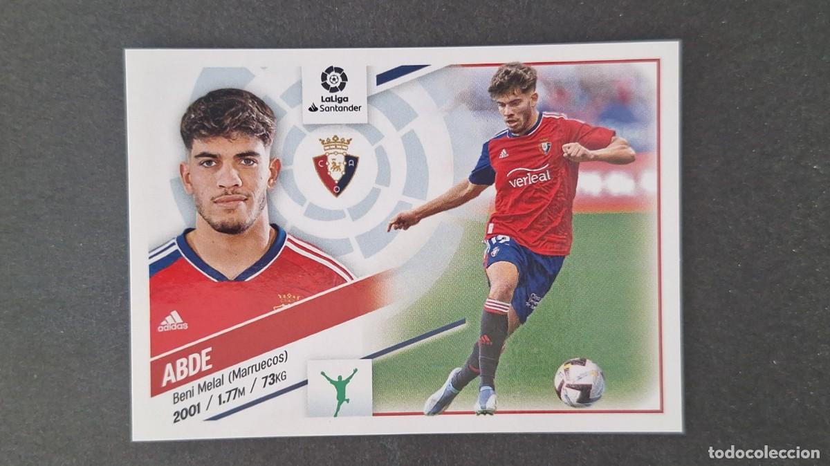 Cromos de f&uacute;tbol: L1 ABDE C. A. OSASUNA FICHAJE 49 LIGA ESTE 2022 2023 22 23 NUNCA PEGADO SIN PEGAR