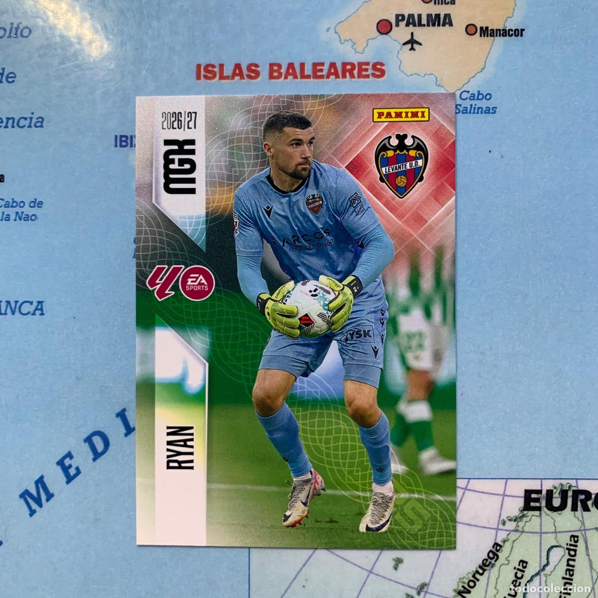 Cromos de f&uacute;tbol: Ryan n&uacute;mero 200 del Levante megacracks 26-27 2026-2027
