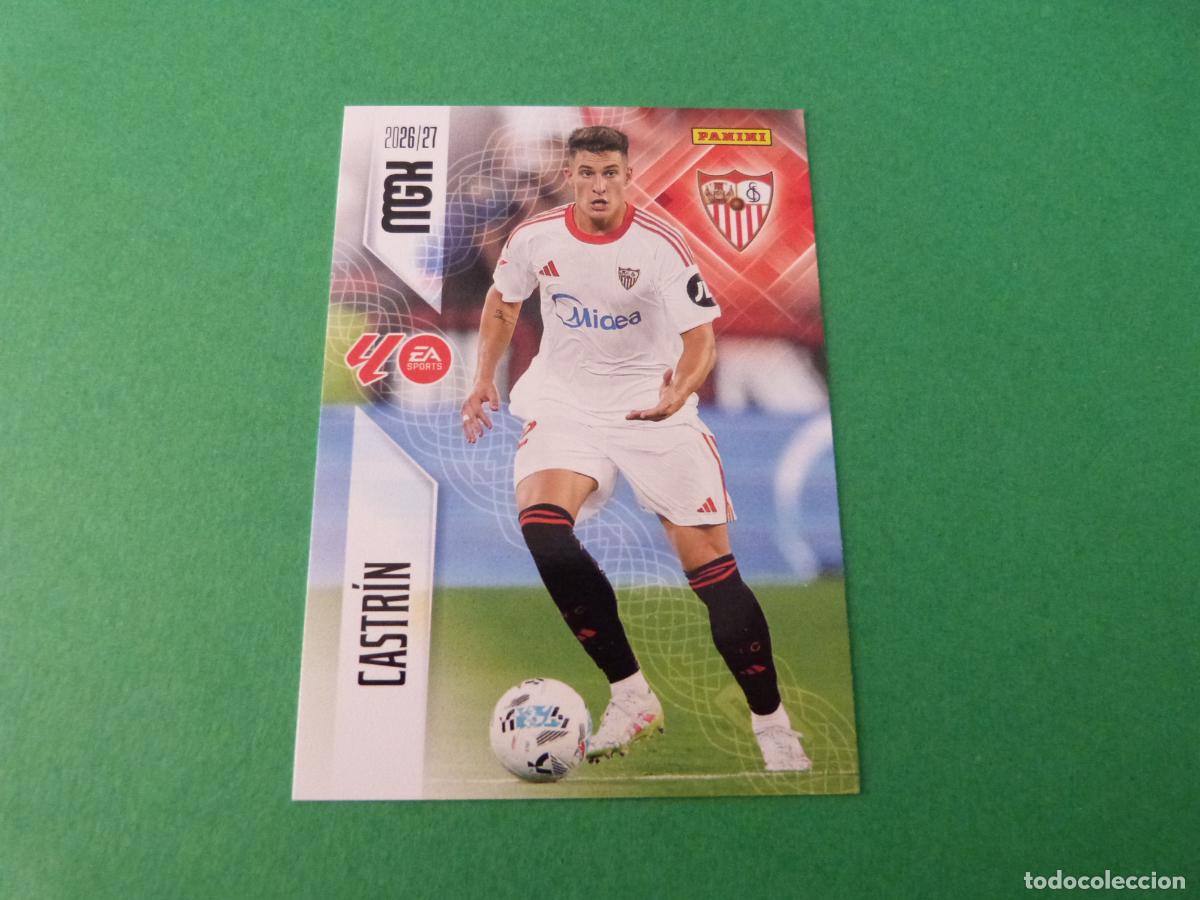 Cromos de f&uacute;tbol: TRADING CARD FUTBOL CASTRIN SEVILLA F.C. N&ordm; 332 LIGA MEGACRACKS 2026-2027/26-27 PANINI