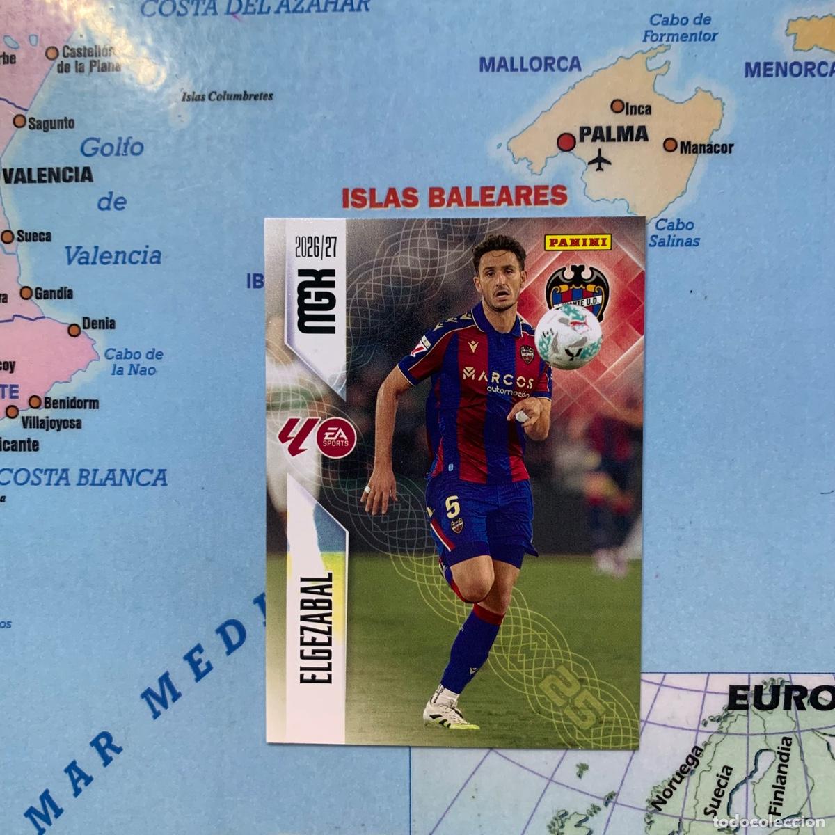 Figurine di Calcio: Elgezabal n&uacute;mero 204 del Levante megacracks 26-27 2026-2027