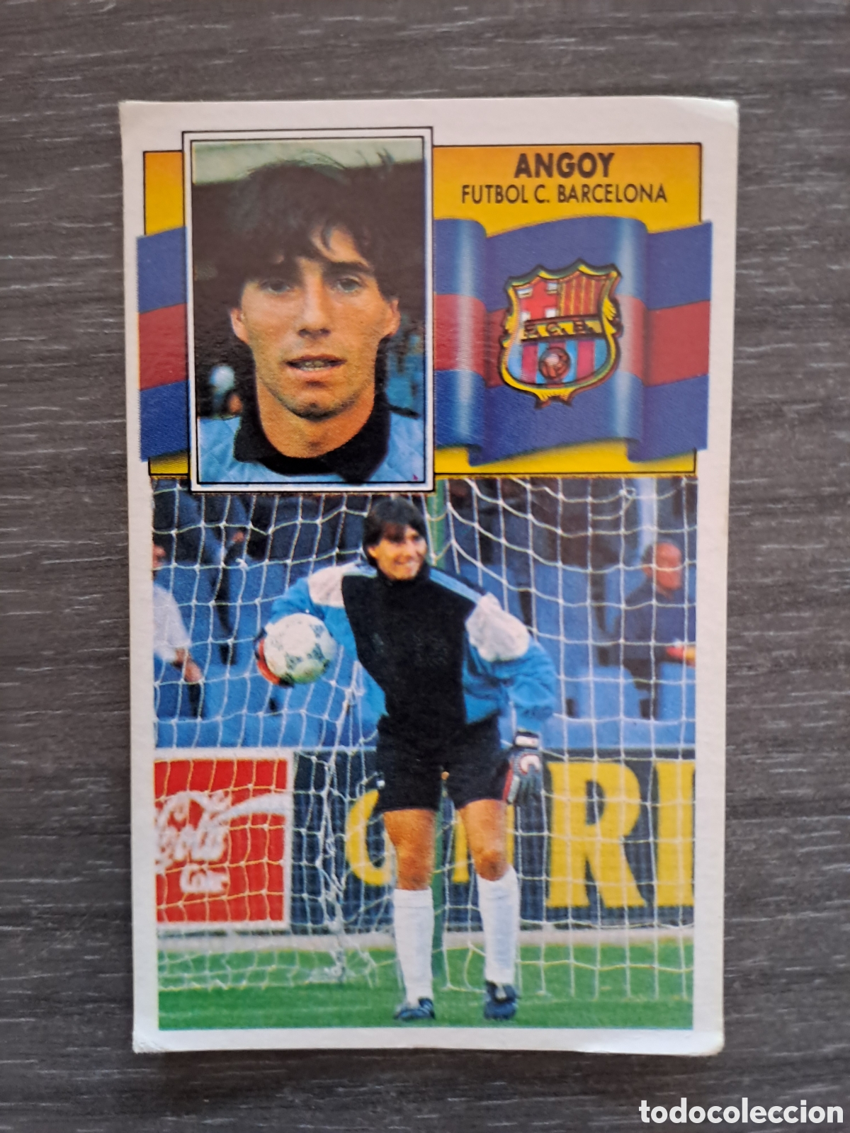Figurine di Calcio: ANGOY &mdash; FC BARCELONA &mdash; LIGA 90-91