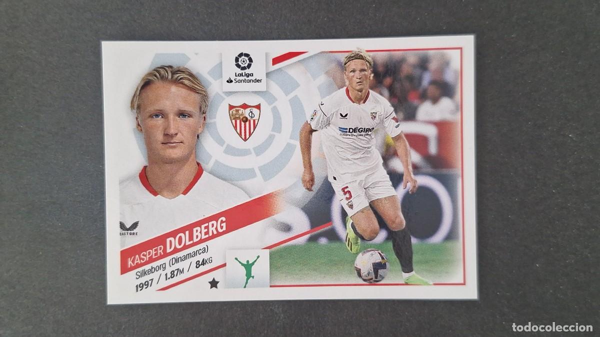Figurine di Calcio: L1 DOLBERG SEVILLA F. C. FICHAJE 55 LIGA ESTE 2022 2023 22 23 NUNCA PEGADO SIN PEGAR