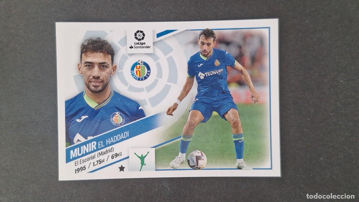 Figurine di Calcio: L1 MUNIR GETAFE C. F. FICHAJE 58 LIGA ESTE 2022 2023 22 23 NUNCA PEGADO SIN PEGAR