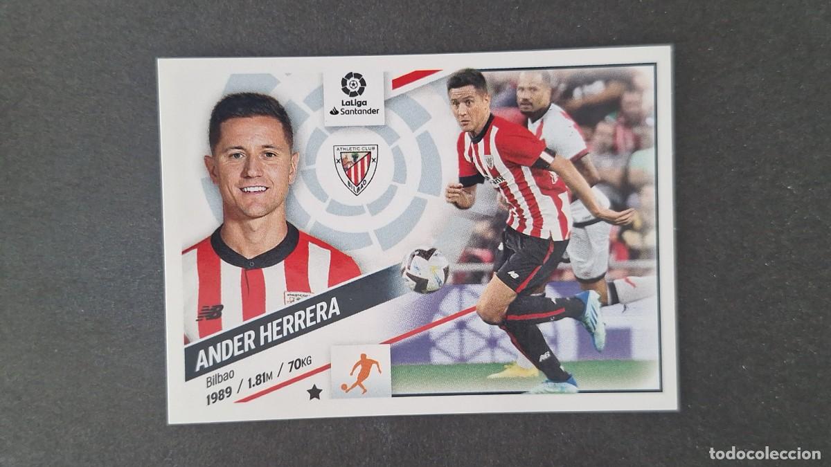 Fu&szlig;ball-Sticker: L1 ANDER HERRERA ATHLETIC CLUB DE BILBAO FICHAJE 65 LIGA ESTE 2022 2023 22 23 NUNCA PEGADO SIN PEGAR