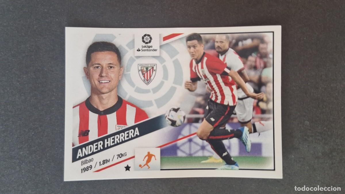 Fu&szlig;ball-Sticker: L1 ANDER HERRERA ATHLETIC CLUB DE BILBAO FICHAJE 65 LIGA ESTE 2022 2023 22 23 NUNCA PEGADO SIN PEGAR