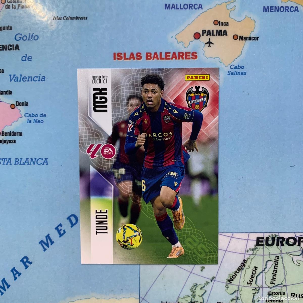 Cromos de Futebol: Tunde n&uacute;mero 212 del Levante megacracks 26-27 2026-2027