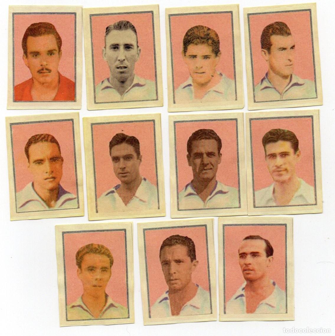 Cartes &agrave; collectionner de Football: R, DE SANTANDER,1953. DE CHOCOLATES CIMA.