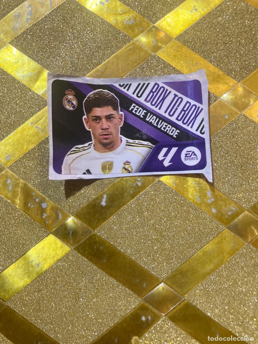 Cartes &agrave; collectionner de Football: CROMO DE FUTBOL FEDE VALVERDE REAL MADRID BOX TO BOX CHICLE LIGA 2026 2027 PANINI !