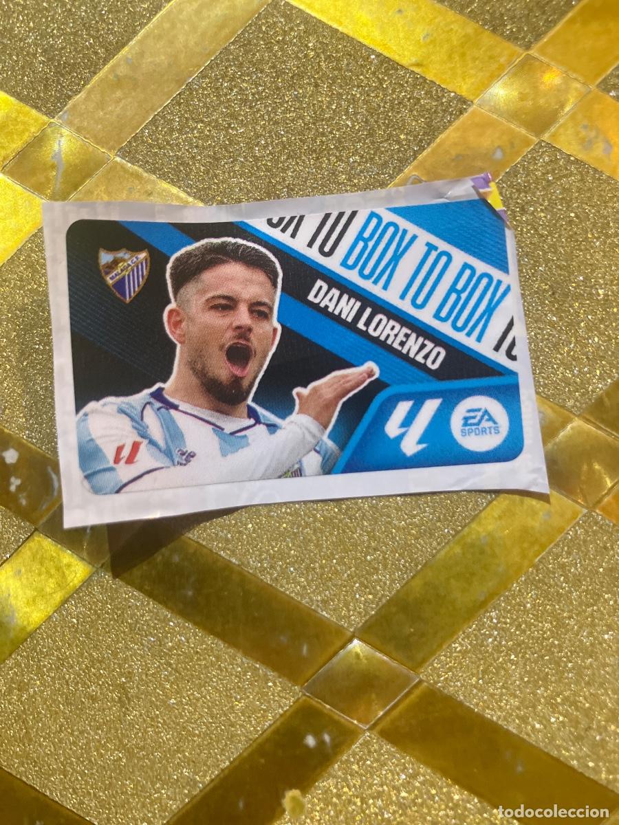 Cartes &agrave; collectionner de Football: CROMO DE FUTBOL DANI LORENZO MALAGA BOX TO BOX CHICLE LIGA 2026 2027 PANINI !