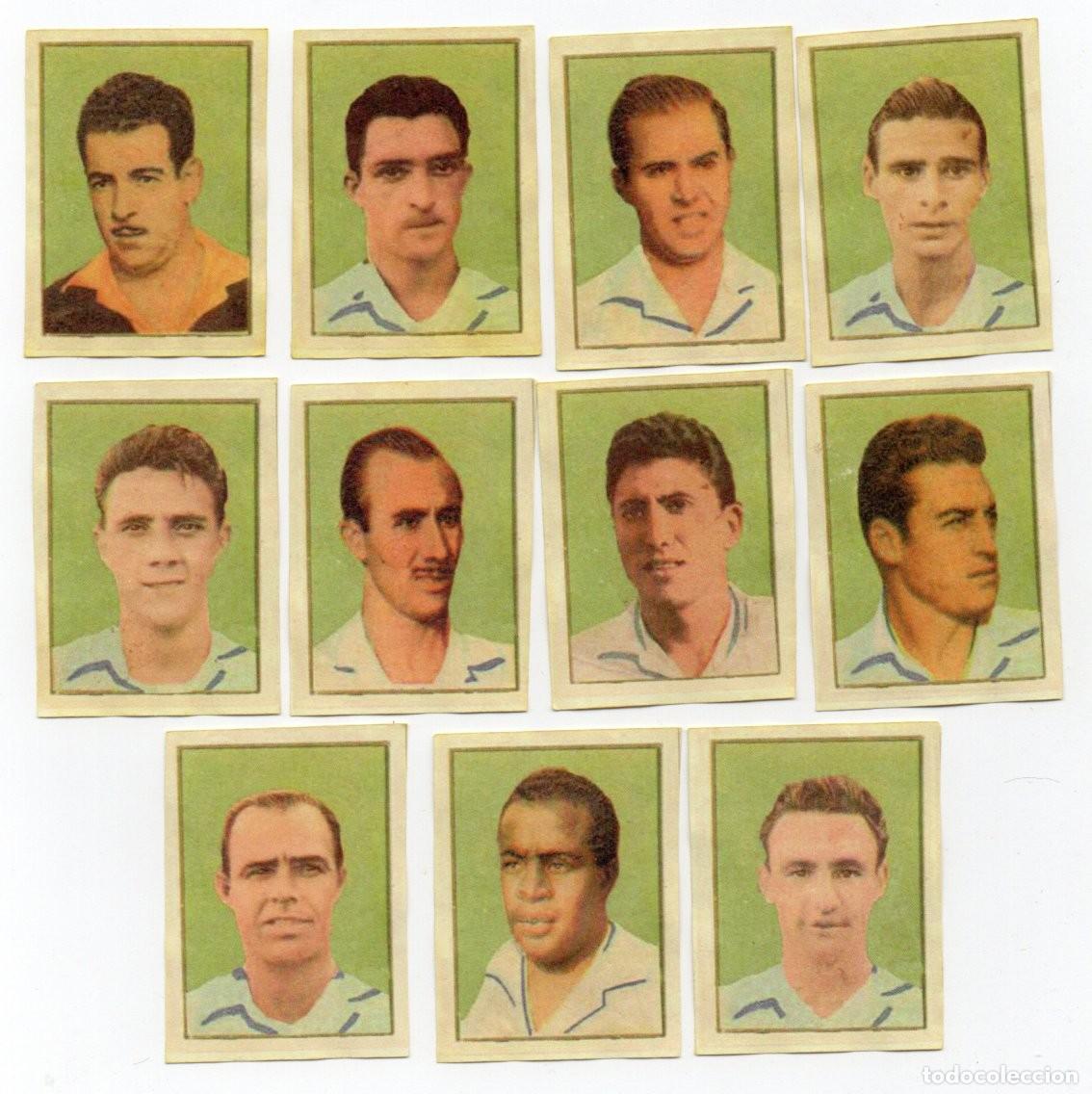 Cromos de f&uacute;tbol: R, JAEN 1953, DE CHOCOLATES CIMA.