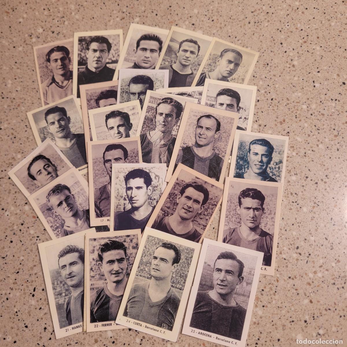 Figurine di Calcio: BARCELONA EQUIPO COMPLETO RUIZ ROMERO 1952. LEER COMENTARIOS