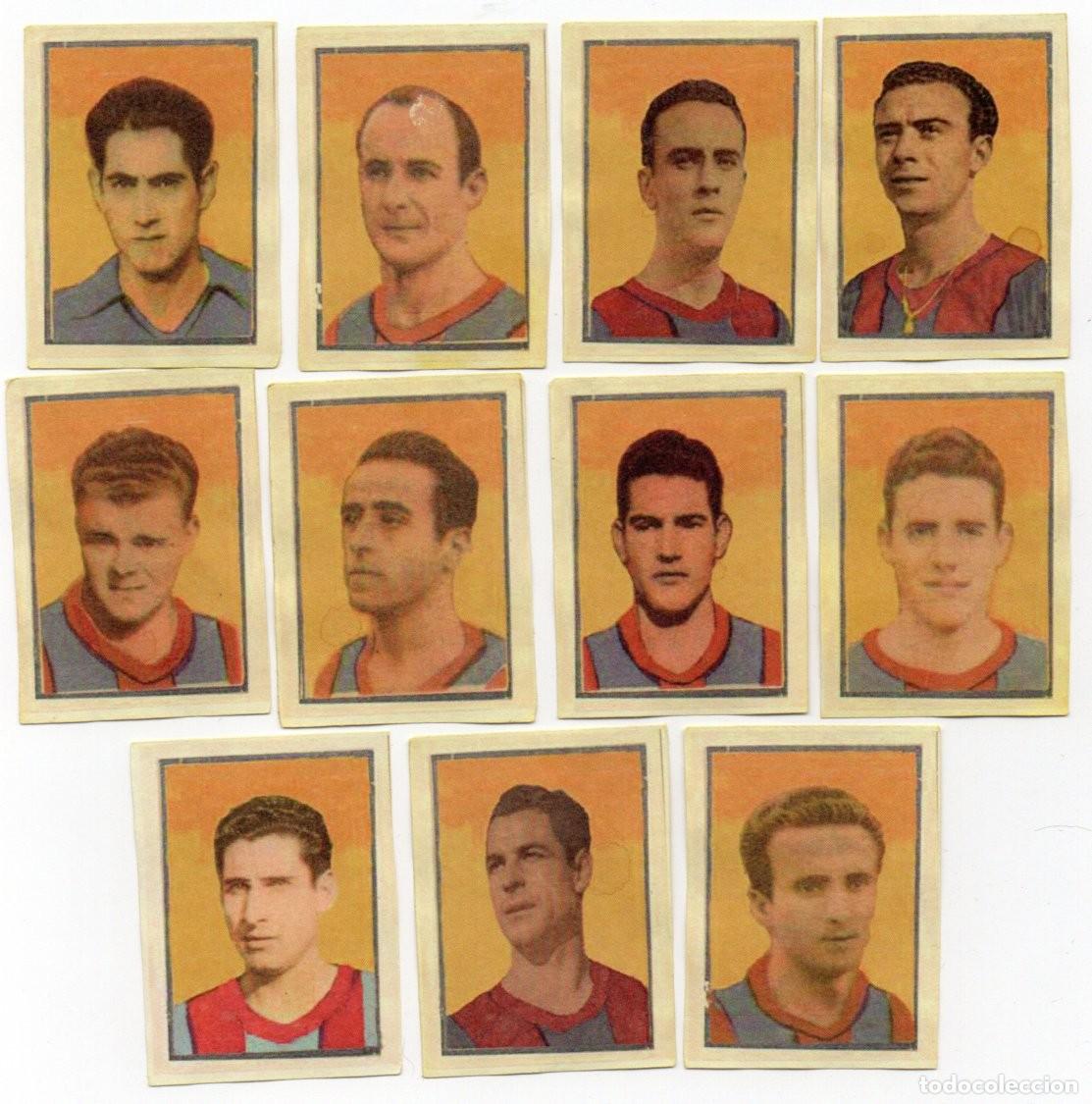 Cromos de f&uacute;tbol: BARCELONA 1953 DE CHOCOLATES CIMA.