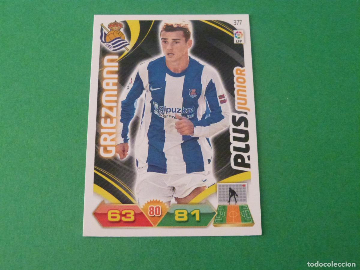 Cartes &agrave; collectionner de Football: TRADING CARD FUTBOL GRIEZMANN REAL SOCIEDAD N&ordm; 377 LIGA ADRENALYN XL 2011-2012/11-12 PANINI