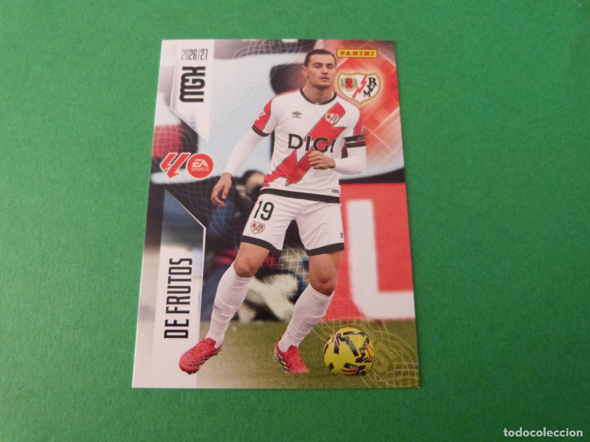 Cartes &agrave; collectionner de Football: TRADING CARD FUTBOL DE FRUTOS RAYO VALLECANO N&ordm; 304 LIGA MEGACRACKS 2026-2027/26-27 PANINI